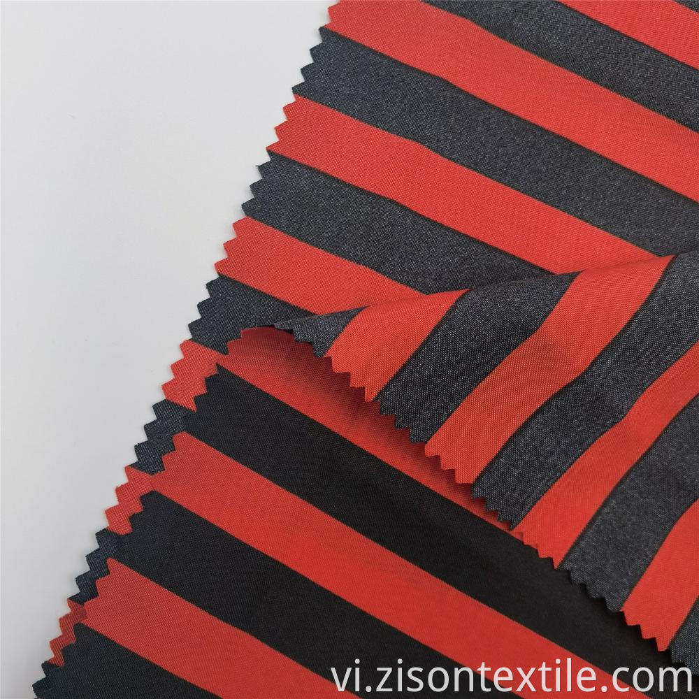 100 Polyester Plain Stripes Cloth